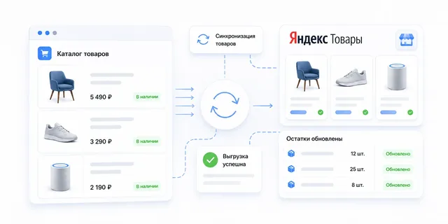 Интеграция с Яндекс Товарами